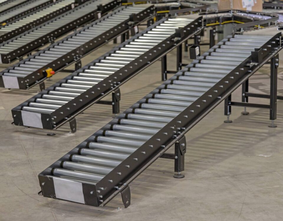 Photo of Gravity Roller Conveyors